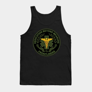 THE FRONTLINERS GREEN Tank Top